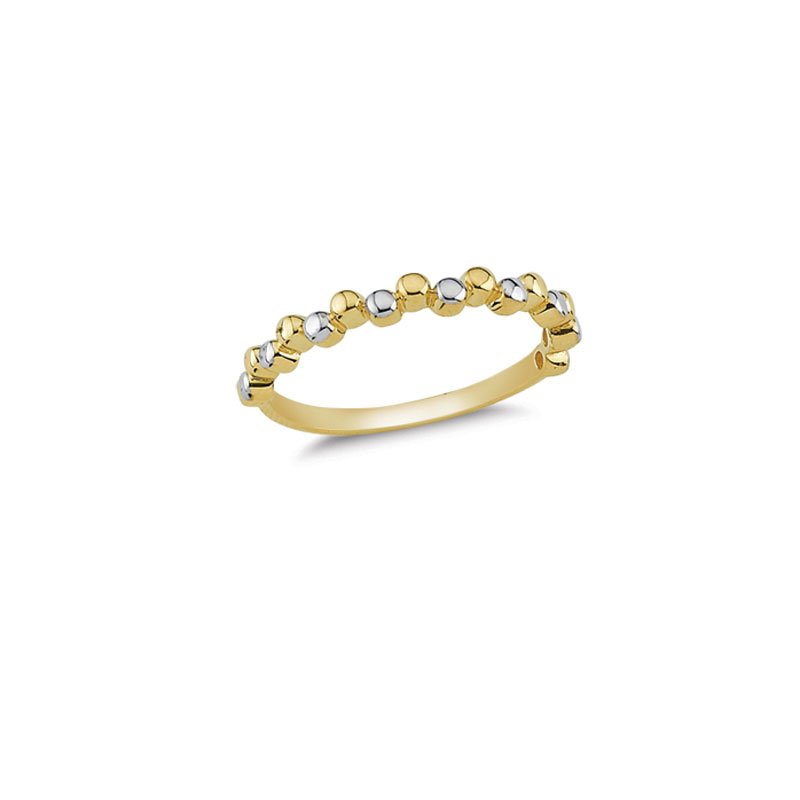 Beelo Gold 14K Altın Tasarım Yüzük 