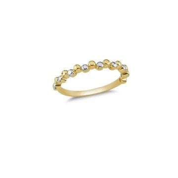 Beelo Gold 14K Altın Tasarım Yüzük 