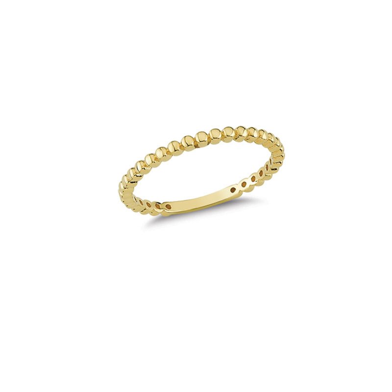 Beelo Gold 14K Altın Tasarım Yüzük 