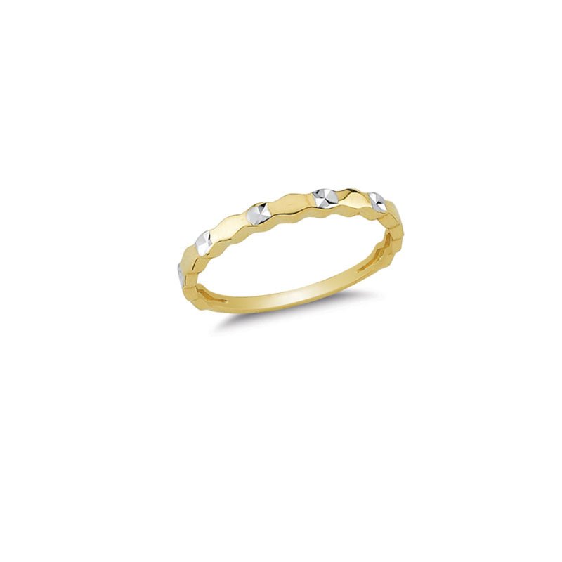Beelo Gold 14K Altın Tasarım Alyans Yüzük