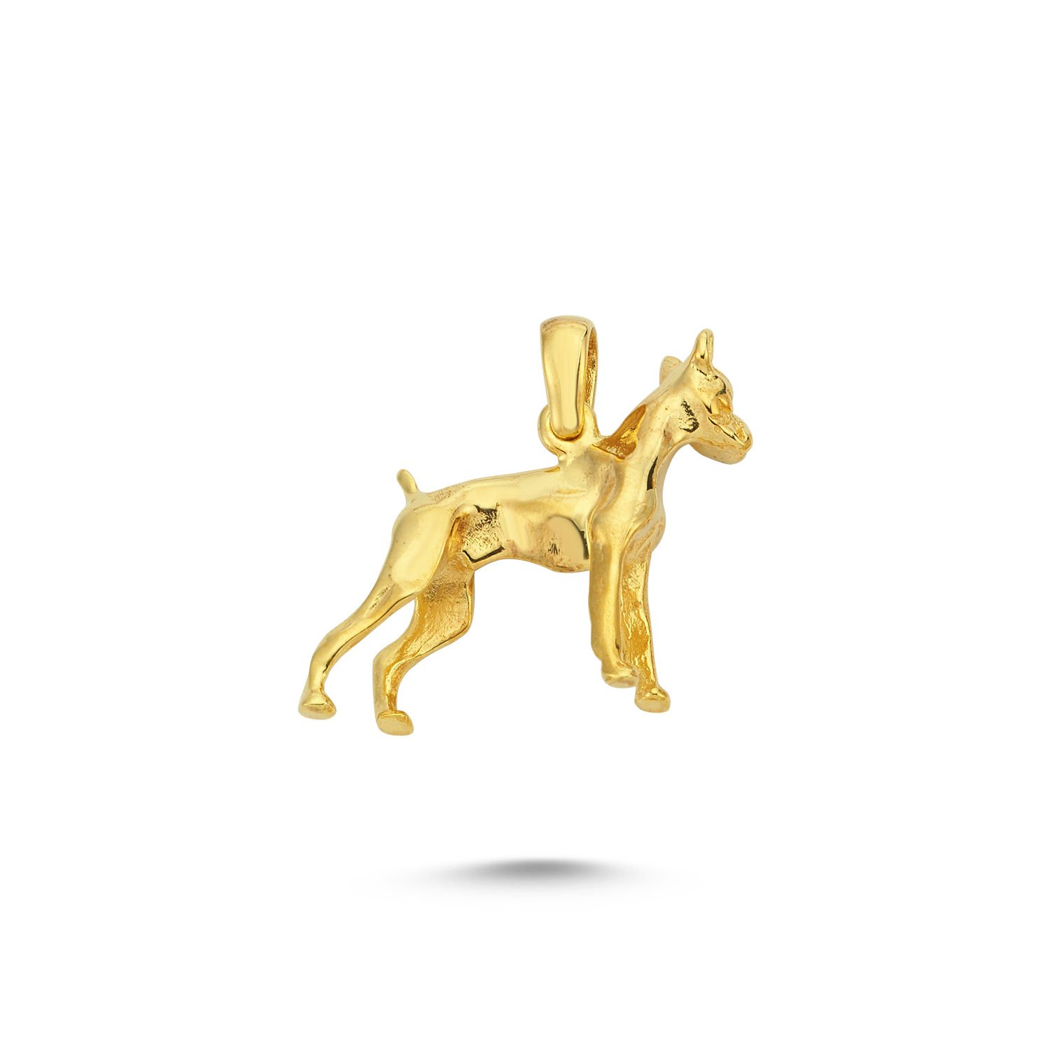 Beelo Gold 14K Altın Köpek Kolye Ucu