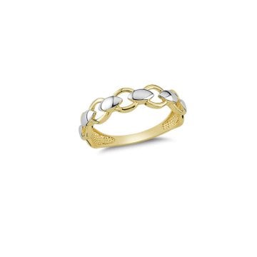Beelo Gold 14K Altın Tasarım Yüzük