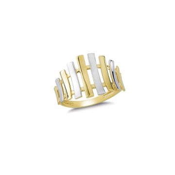 Beelo Gold 14K Altın Tasarım Yüzük