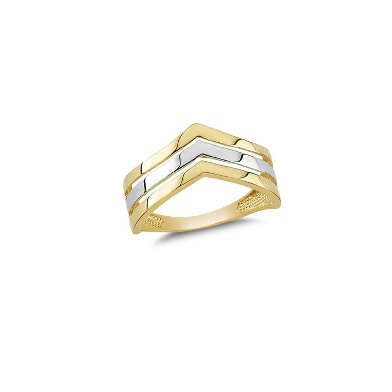 Beelo Gold 14K Altın Tasarım Yüzük