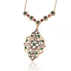 Beelo Silver Rose Altın K. 925K Gümüş  Kolye