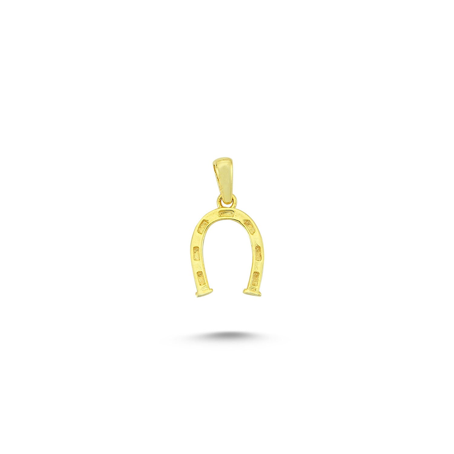 Beelo Gold 14K Altın At Nalı Kolye Ucu