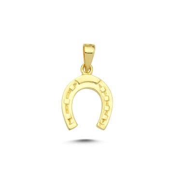 Beelo Gold 14K Altın At Nalı Kolye Ucu