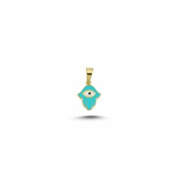 Beelo Gold 14K Altın Mineli Allah Kolye Ucu