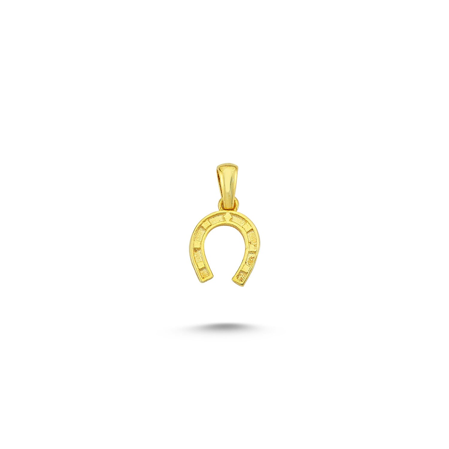 Beelo Gold 14K Altın At Nalı Kolye Ucu