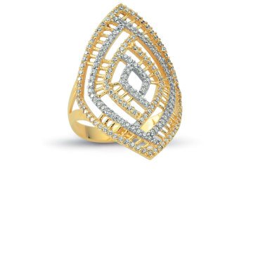 Beelo Gold 14K Altın Tasarım Yüzük BGAZ193
