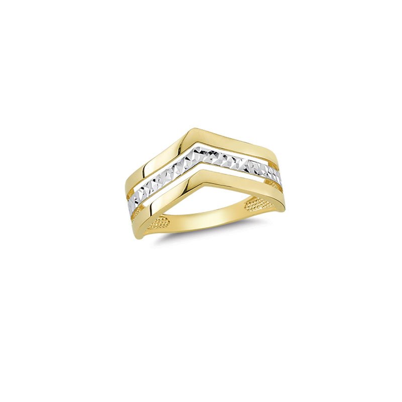 Beelo Gold 14K Altın Tasarım  Yüzük
