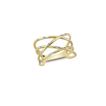 Beelo Gold 14K Altın Tasarım  Yüzük