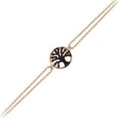 Beelo Silver Rose Altın K. 925K Gümüş Ağaç Bileklik