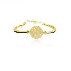 Beelo Gold 14K Altın Fantazi  Bilezik