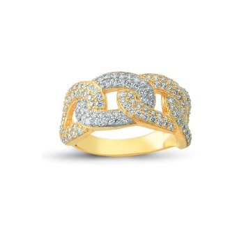 Beelo Gold 14K Altın Tasarım Yüzük BGAZ294