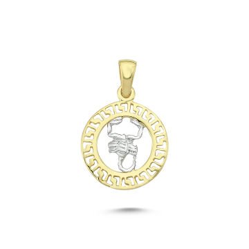 Beelo Gold 14K Altın Akrep Burcu Kolye Ucu