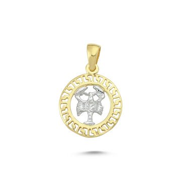 Beelo Gold 14K Altın Yengeç Burcu Kolye Ucu