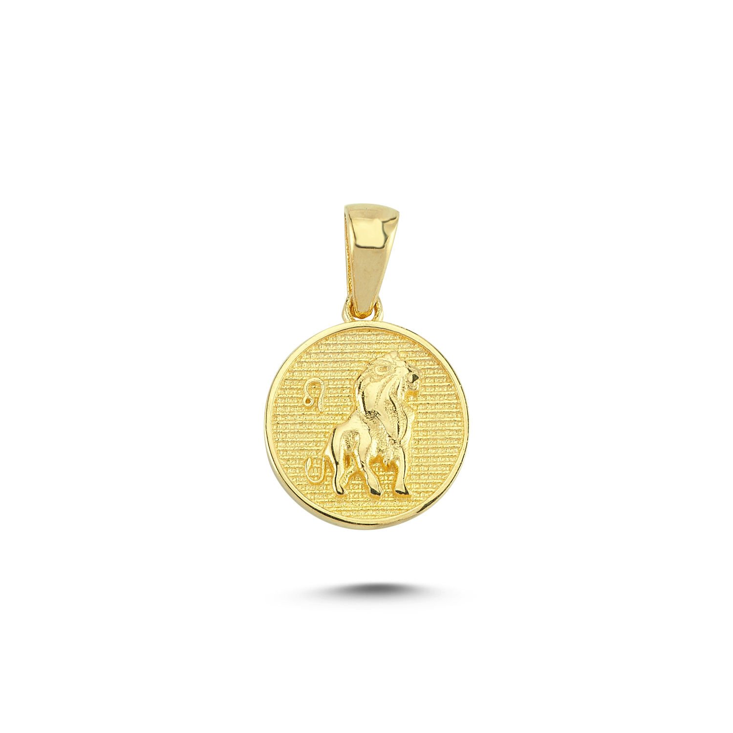 Beelo Gold 14K Altın Aslan Burcu Kolye Ucu