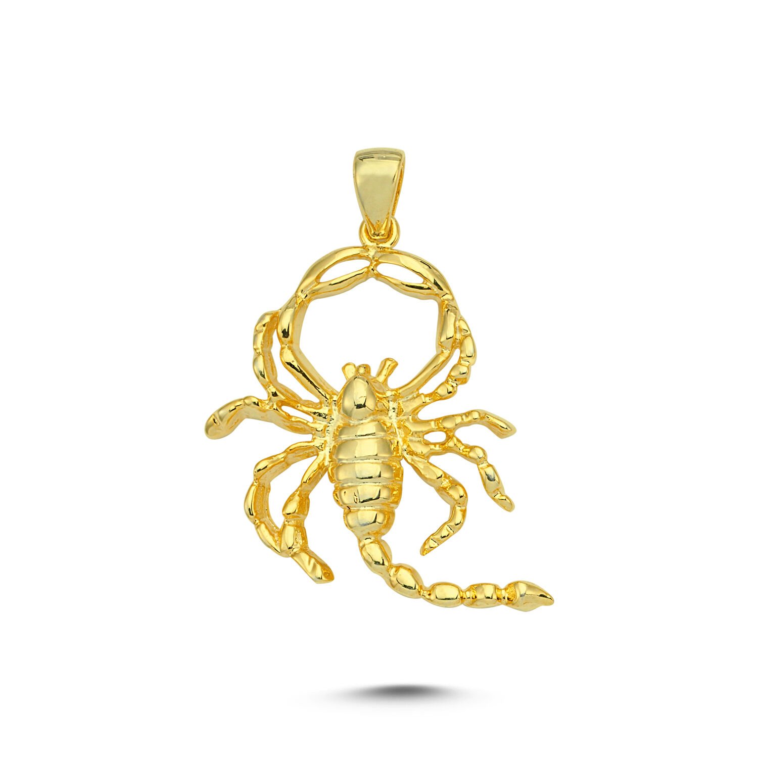 Beelo Gold 14K Altın Akrep Kolye Ucu