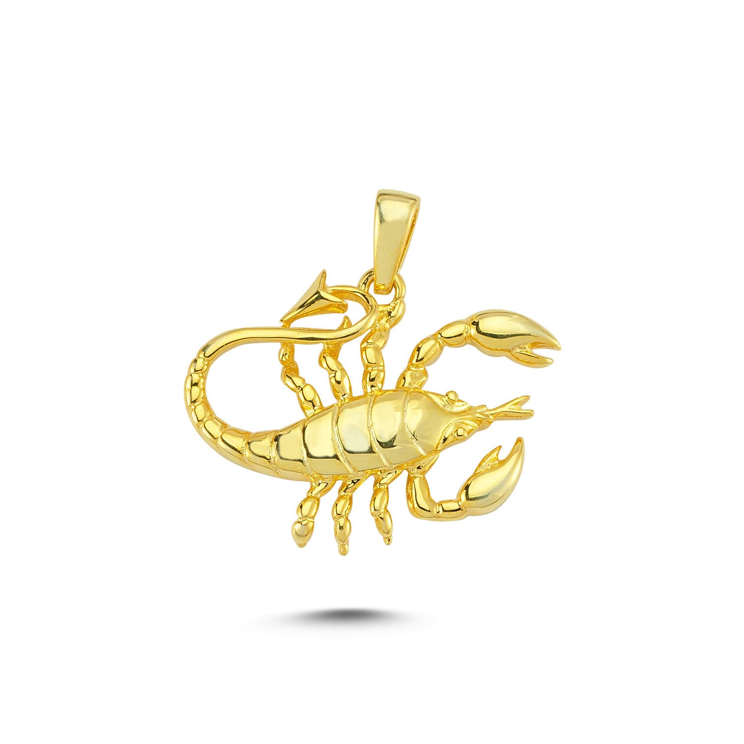 Beelo Gold 14K Altın Akrep Kolye Ucu