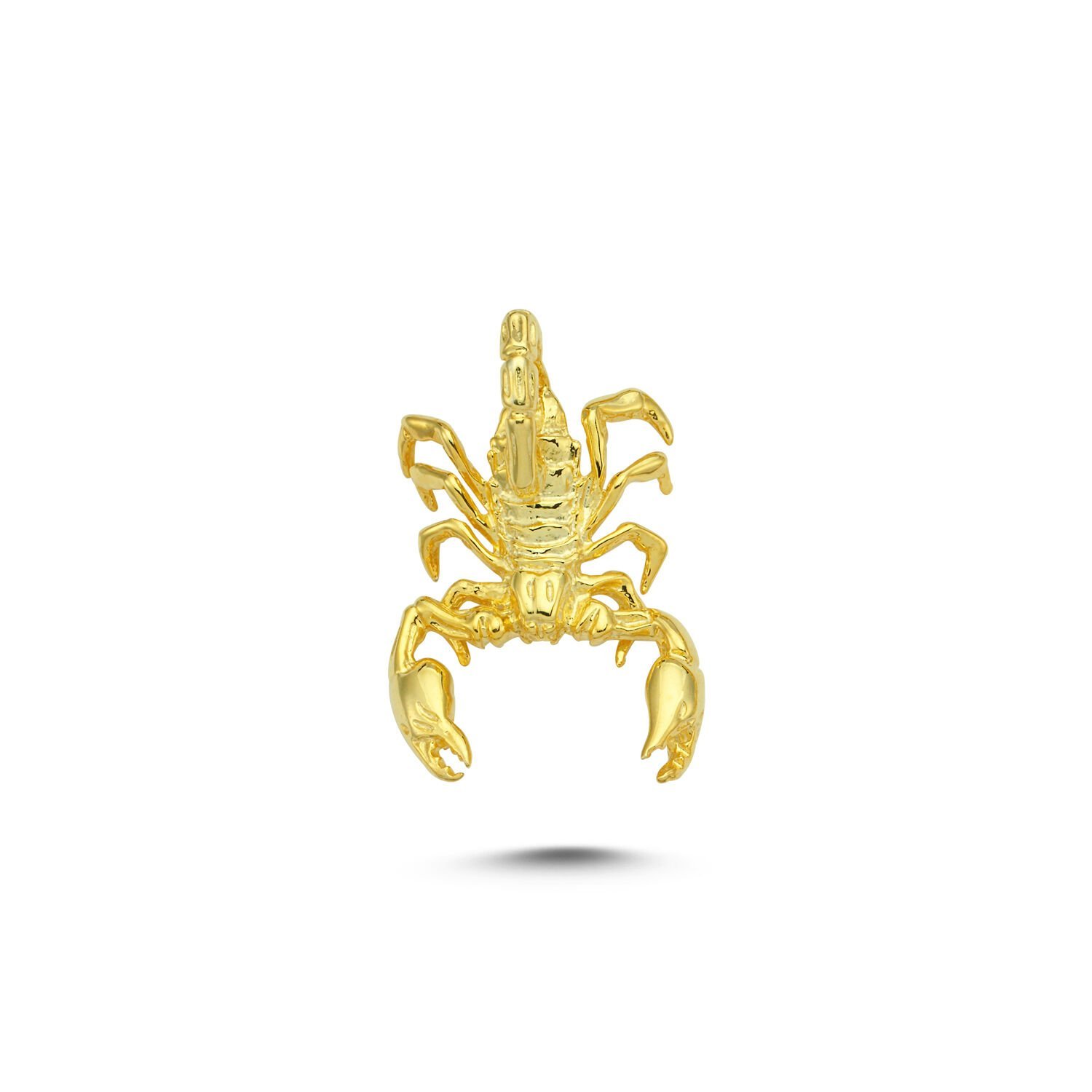 Beelo Gold 14K Altın Akrep Kolye Ucu