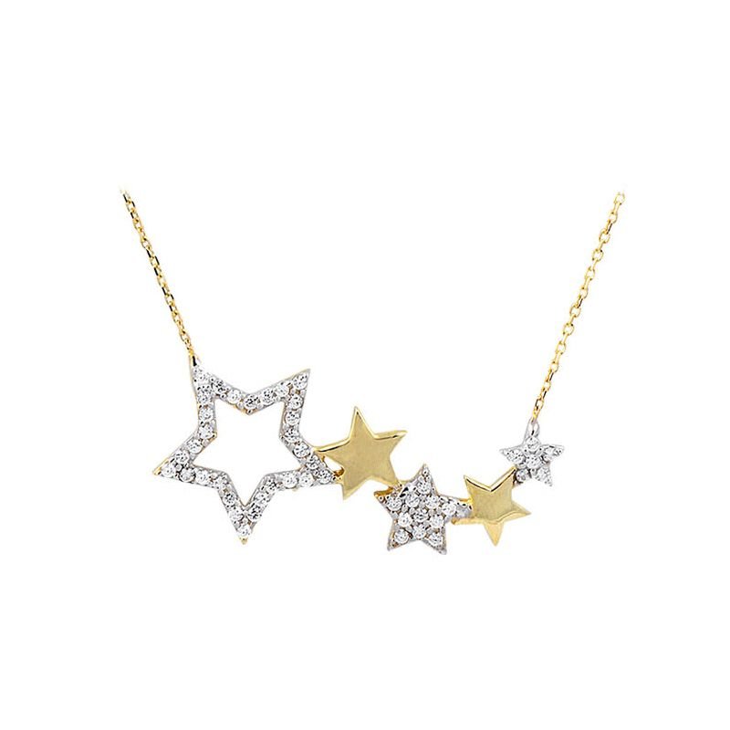 Beelo Gold 14K Yıldız Kolye