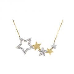Beelo Gold 14K Yıldız Kolye