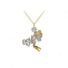 Beelo Gold 14K Su Perisi Melek Kolye