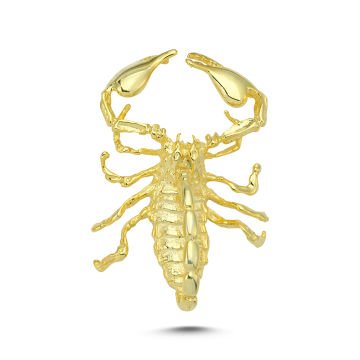 Beelo Gold 14K Altın Akrep Kolye Ucu