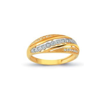 Beelo Gold 14K Altın Tasarım Yüzük BGAZ339
