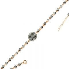 Beelo Silver Rose Altın K. 925K Gümüş Osmanlı Bileklik