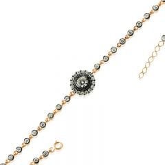 Beelo Silver Rose Altın K. 925K Gümüş Osmanlı Bileklik
