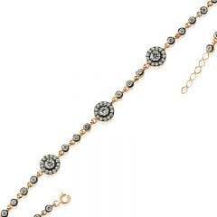 Beelo Silver Rose Altın K. 925K Gümüş Osmanlı Bileklik