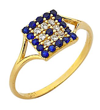 Beelo Gold 14K Altın Nazar Yüzük BGYSNY002