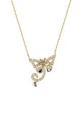 Beelo Gold  14K Altın Kelebek Kolye