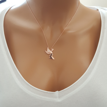 Beelo Silver Gümüş 925K Gümüş Anneler Günü Kolye