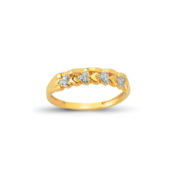 Beelo Gold 14K Altın Tasarım Yüzük BGAZ365