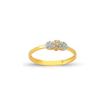Beelo Gold 14K Altın Tasarım Yüzük BGAZ369