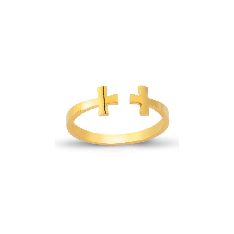 Beelo Gold 14K Altın Tasarım Yüzük BGAZ372