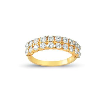 Beelo Gold 14K Altın Tasarım Yüzük BGAZ374
