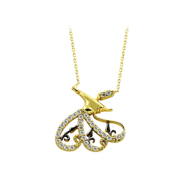 Beelo Gold 14K Altın Semazen Kolye