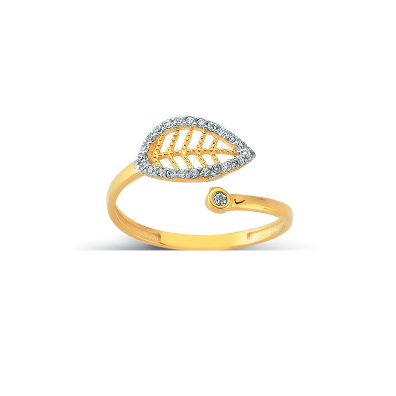 Beelo Gold 14K Altın Tasarım Yüzük BGAZ398