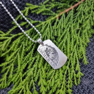 Beelo Silver 925 Ayar Gümüş The Sky Watcher Kartal Erkek Kunye Kolye