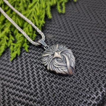 Beelo Silver 925 Ayar Gümüş Kartal Erkek Kolye