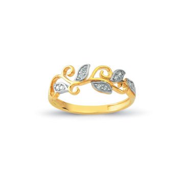 Beelo Gold 14K Altın Tasarım Yüzük BGAZ408