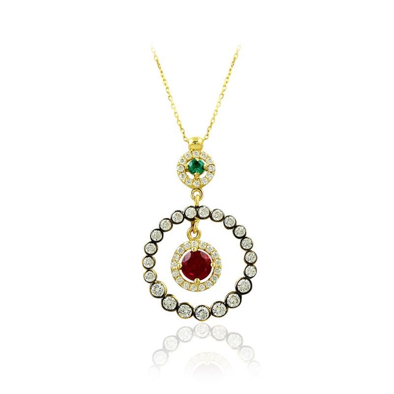 Beelo Gold 14K Altın Osmanlı Kolye