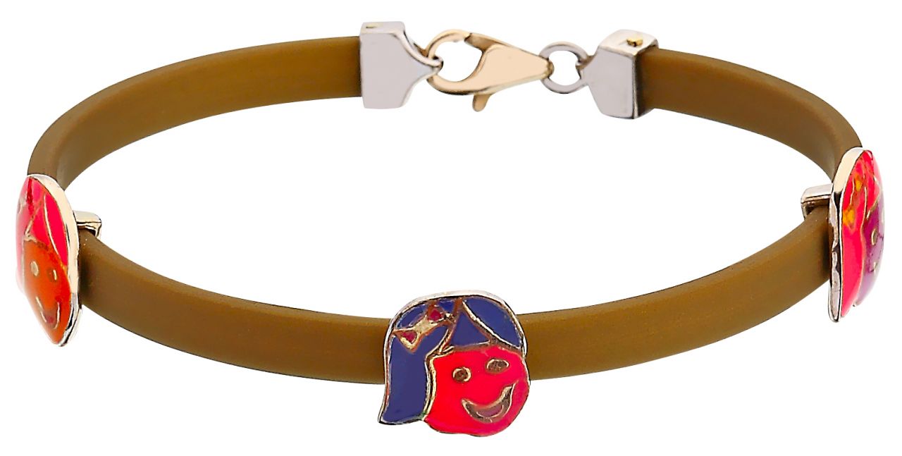 Beelo Gold  14K Altın Renkli Çocuk Bilezik CK005