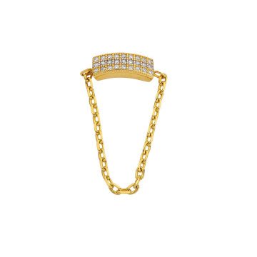 Beelo Gold 14K Altın Tasarım Yüzük BGAZ438