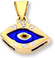 Beelo Gold 14K Altın Nazar Göz Kolye Ucu