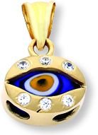 Beelo Gold 14K Altın Nazar Göz Kolye Ucu